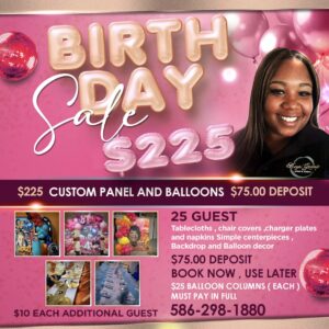 Custom Panel and Balloons